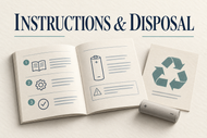 Finding Device Instructions and Disposal Information