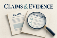 Product Claims and Supporting Evidence: A Reader’s Checklist