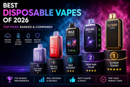 Best Disposable Vapes of 2026: Top Picks Ranked & Compared