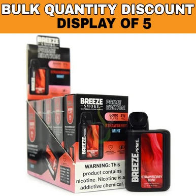 BREEZE SMOKE PRIME EDITION 10ML 6000 PUFFS