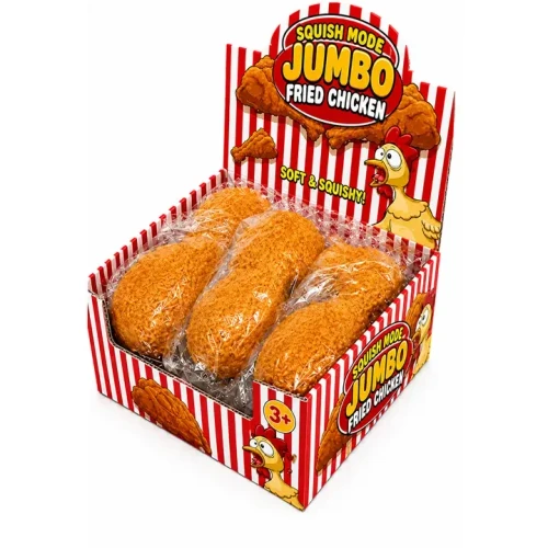 JUMBO FRIED CHICKEN SQUISH TOY