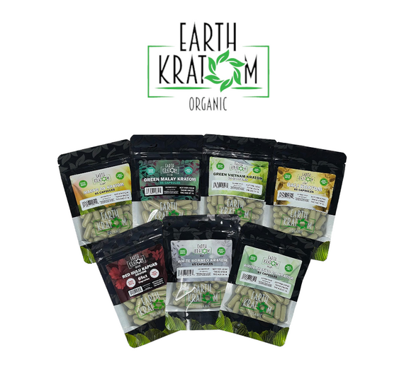 EARTH KRATOM – 65 CAPS