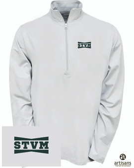 STVM Slick Gray Quarterzip