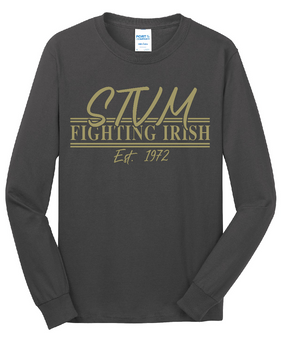 STVM Est 1972 Gray Long Sleeve