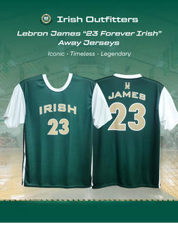 LeBron James "23 Forever" Official Jersey T-Shirt (Home)