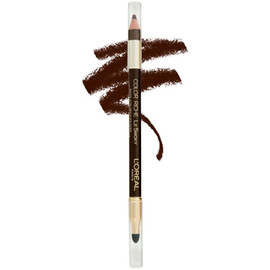 L'Oreal Color Riche Le Smoky Pencil Eyeliner & Smudger - 204 Brown Fusion