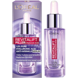 L'Oreal Revitalift Filler Hyaluronic Acid Anti-Wrinkle Serum - 30ml