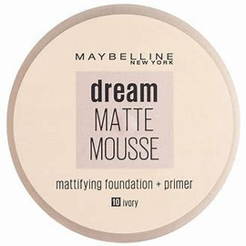 Maybelline Dream Matte Mousse Foundation + Primer - 10 Ivory