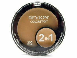 Revlon Colorstay 2-In-1 Compact Makeup & Concealer - 200 Nude