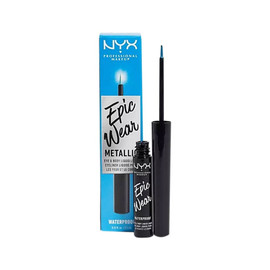 Nyx 3.5Ml Epic Wear Metallic Eye & Body Liquid Liner 06 Teal Metal