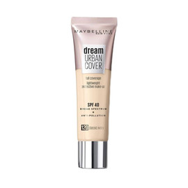 Maybelline 30ml Dream Urban Cover Full Coverage Foundation 120 Classic Ivory spf 40
