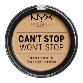 Nyx 10.7g Can't Stop Won't Stop Powder Foundation 08 True Beige