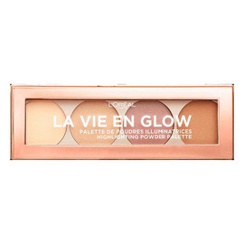 Loreal Paris 58G Highlighting Palette La Vie En Glow Warm Glow