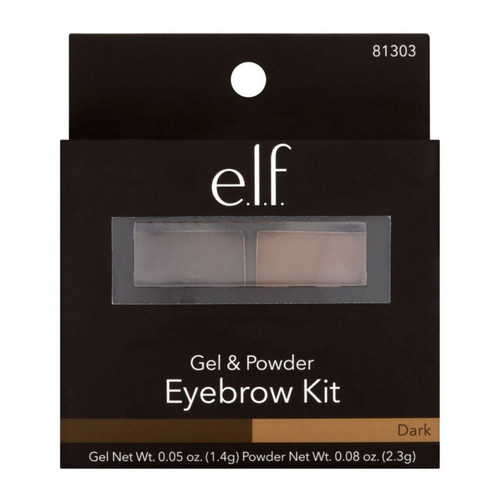 e.l.f. Gel & Powder Eyebrow Kit -Dark