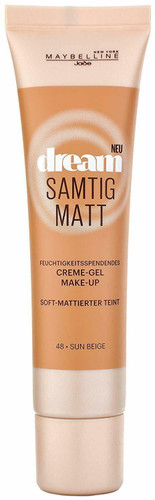 Maybelline Dream Velvet Soft-Matte Hydrating Foundation - 48 Sun Beige