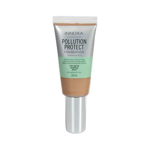 Innoxa 30Ml Pollution Protect Foundation Golden Natural