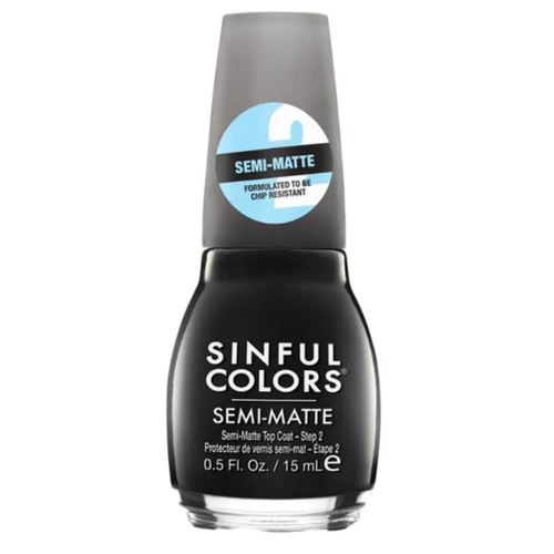 Sinful Colors 15ml Nail Polish Shine 2759 Semi-Matte Top Coat