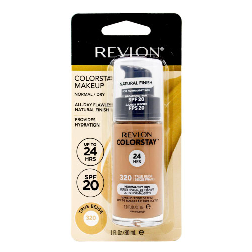 Revlon 30ml Colorstay Make Up Natural Finish 320 True Beige Spf20