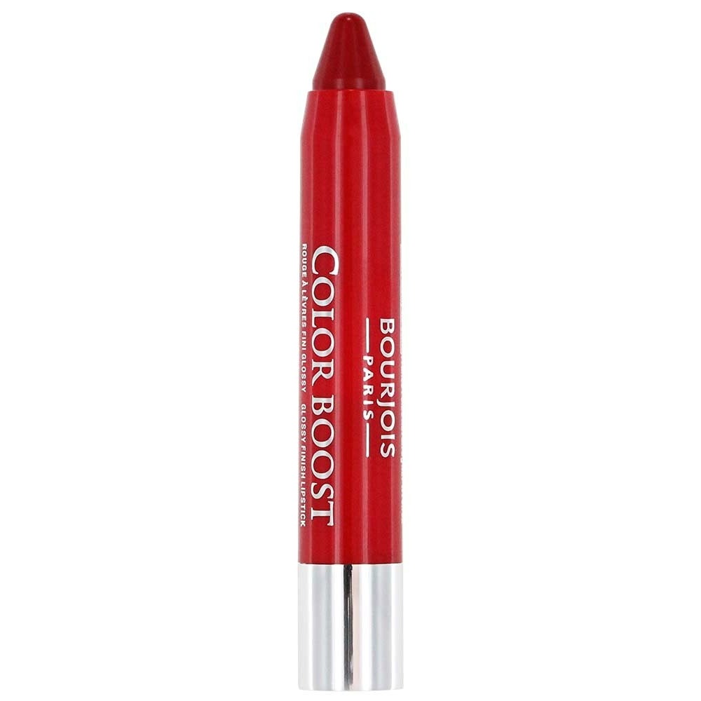 BourjoisColorBoostGlossyFinishLipstick05RedIsland
