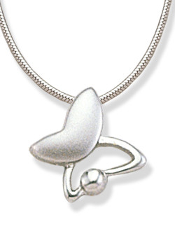 Sterling Silver Butterly Necklace