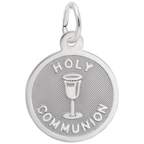 Sterling Silver 'Holy Communion' Charm 