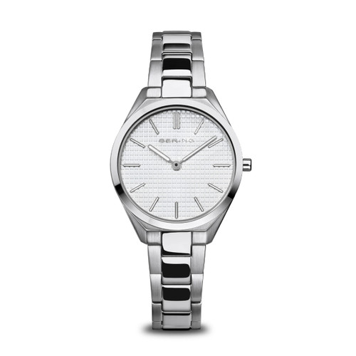 Ladies' Bering Watch-Polished Silver 