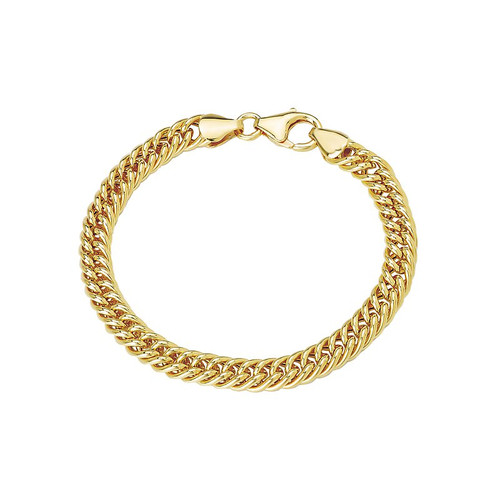 Gold-Plated Curb Link Bracelet