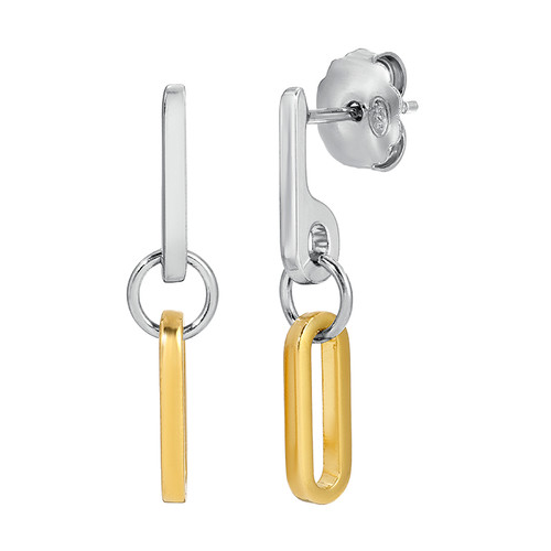 Two-Tone Paperclip Dangles