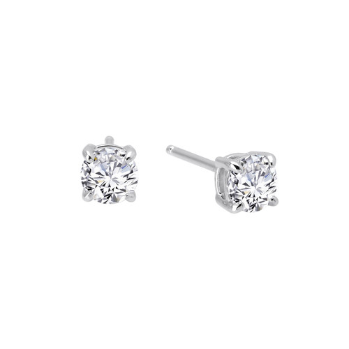 Sterling Silver 1.00 CTW CZ Studs