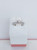 14K White Gold Diamond Halo Wedding Set 