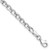 10K White Gold Petite Curb Link Bracelet
