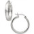 Sterling Silver Flat Hoops