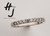 14K White Gold Diamond Shared Prong Band