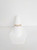 14K Yellow Gold Diamond Contour Band 0.31 DTW