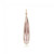 14K Rose Gold Pendant w/ Fancy White Topaz & Diamonds