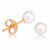 14K Yellow Gold 5mm Pearl Studs 