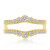 14K Yellow Gold Vintage-Style Diamond Ring Guard 