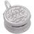 Sterling Silver Birthday Cake Charm 