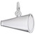 Sterling Silver Megaphone Charm