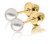 Children's 14K Yellow Gold Pearl Studs
