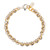 Two-Tone Heavy Cable Bracelet