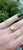 14K Yellow Gold Pearl Ring w/ Diamond Swirl Halo