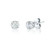 Natural Round Diamond Studs 0.33 DTW
