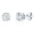 14KW 1.00 CTW Natural Diamond Studs
