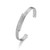 ELLE Ridged Cuff Bracelet