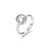ELLE Oval CZ Ring 