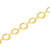 ELLE Gold-Plated Open Link Bracelet