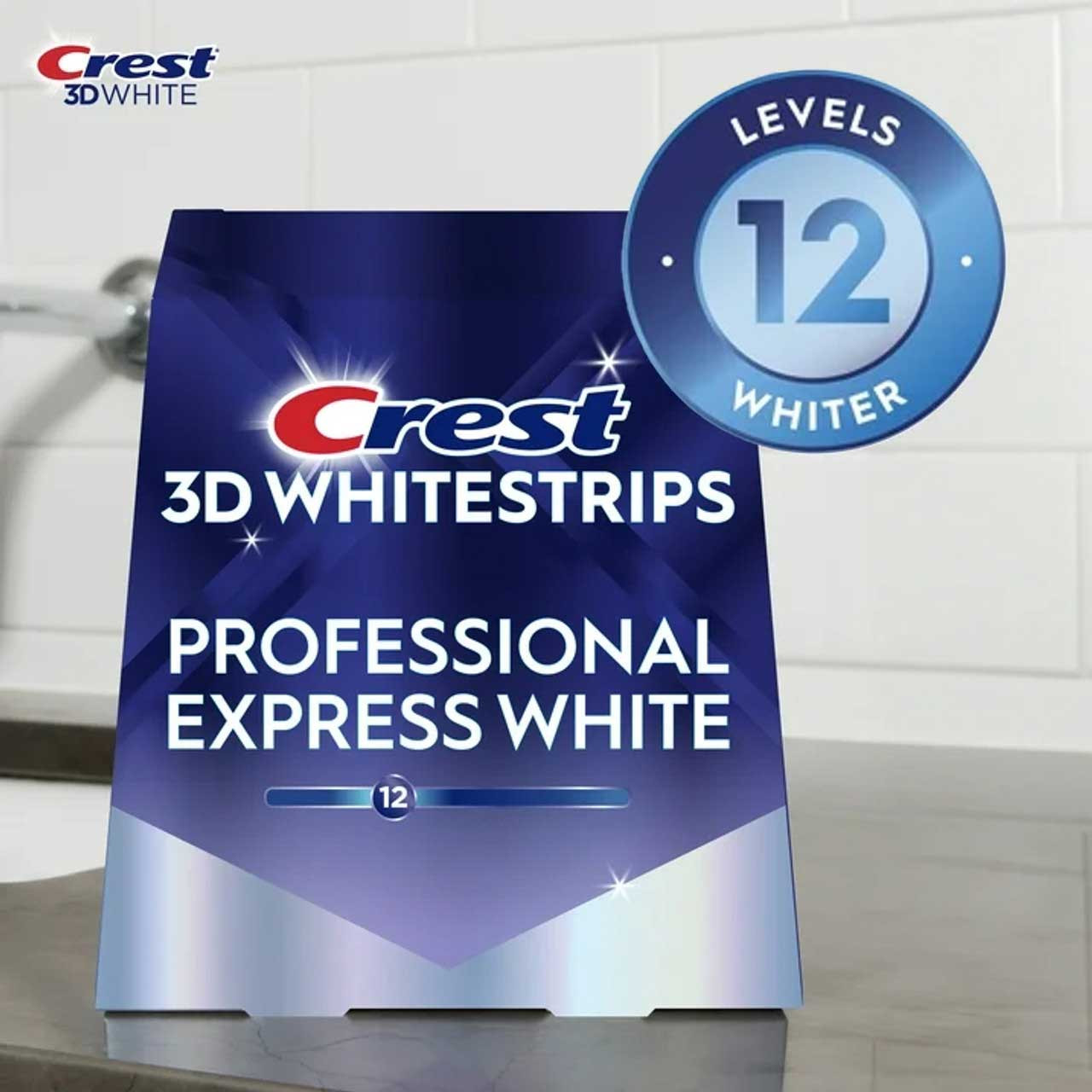Crest 3D Whitestrips Professional Express White strip
