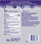 Crest 3D White Brilliance 2 Step Premium Toothpaste and Whitening Gel System