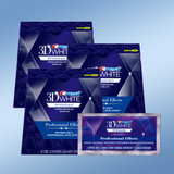 [3 PACKS] Crest 3D Whitestrips Professional Effects  Bundle (Not In The Sealed Box)